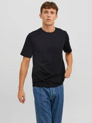 JACK & JONES T-Shirt Under Schwarz/Dunkelblau/Dunkelgrau/Grau