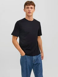 JACK & JONES T-Shirt Under Schwarz/Dunkelblau/Dunkelgrau/Grau
