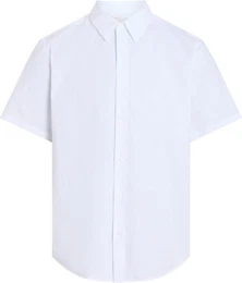Kurzarmhemd SS SOLID STRETCH CLASSIC SHIRT in Unifarbe