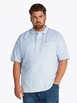 Tommy Hilfiger Big & Tall Poloshirt BT-POCKET CLASSIC FIT POLO-B Hellblau/Blau
