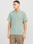 JACK & JONES Poloshirt JJEAUSTIN Hellgrün/Grün JACK & JONES Poloshirt JJEAUSTIN Hellgrün/Grün