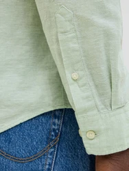 JACK & JONES Hemd 'JJEBREEZE' Hellgrün/Grün/Türkis
