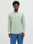 JACK & JONES Hemd 'JJEBREEZE' Hellgrün/Grün/Türkis JACK & JONES Hemd 'JJEBREEZE' Hellgrün/Grün/Türkis