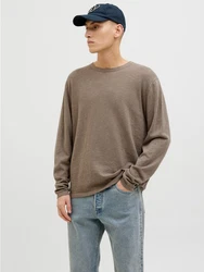 Jack & Jones Pullover JJESummer Khaki/Grau/Braun