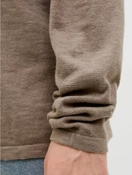 Jack & Jones Pullover JJESummer Khaki/Grau/Braun