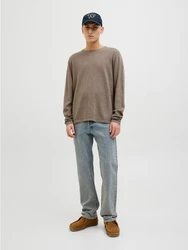 Jack & Jones Pullover JJESummer Khaki/Grau/Braun