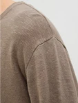 Jack & Jones Pullover JJESummer Khaki/Grau/Braun