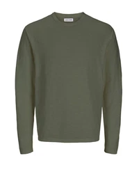 Jack & Jones Pullover JJESummer Dunkelgrün/Grün