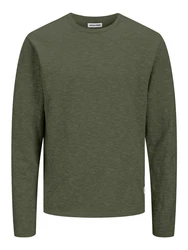 Jack & Jones Pullover JJESummer Dunkelgrün/Grün