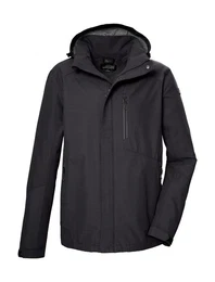 Outdoorjacke KOS 256 MN JCKT_CARLEB Wasser- und winddichte Herrenjacke, atmungsaktiv, abnehmbare Kapuze