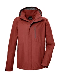 Killtec Outdoorjacke KOS 256 MN JCKT CARLEB Rot/Orange/Braun/Dunkelrot