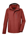 Killtec Outdoorjacke KOS 256 MN JCKT CARLEB Rot/Orange/Braun/Dunkelrot