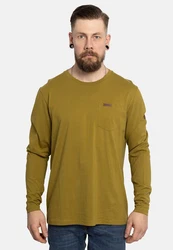 FORSBERG Sweatshirt Longsleeve Gelb/Braun