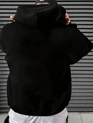 RMK Hoodie Herren Kapuzenpullover Langarm Hellgrau/Dunkelgrau