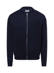 Jack & Jones Strickjacke JJCalvin Dunkelblau/Blau