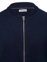 Jack & Jones Strickjacke JJCalvin Dunkelblau/Blau