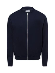 Jack & Jones Strickjacke JJCalvin Dunkelblau/Blau