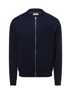 Jack & Jones Strickjacke JJCalvin Dunkelblau/Blau