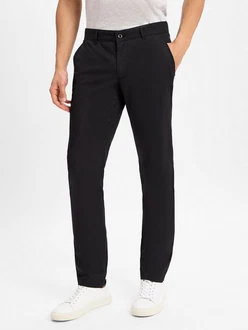 Alberto Chinohose Herren Chino Lou Khaki/Schwarz