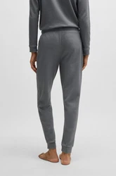 HUGO Pyjamahose Austin Hellgrau/Dunkelgrau/Grau