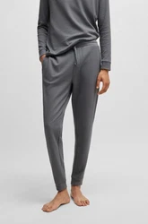 HUGO Pyjamahose Austin Hellgrau/Dunkelgrau/Grau