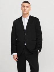 JACK & JONES Sakko 'JPRJaxon' Schwarz/Weiß/Dunkelgrau