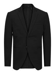 JACK & JONES Sakko 'JPRJaxon' Schwarz/Weiß/Dunkelgrau
