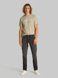 Calvin Klein T-Shirt CP-DOUBLE LOGO T-SHIRT Khaki