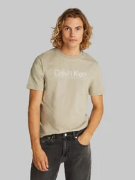 T-Shirt CP-DOUBLE LOGO T-SHIRT mit groem Logoschriftzug