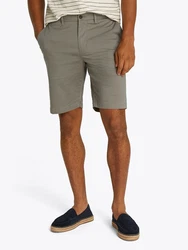 Tommy Hilfiger Shorts HARLEM PRINTED STRUCTURE SHORT Khaki/Dunkelgrün