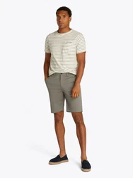 Tommy Hilfiger Shorts HARLEM PRINTED STRUCTURE SHORT Khaki/Dunkelgrün