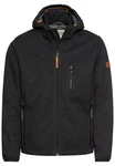 camel active Softshelljacke Funktionsjacke Regular Fit Schwarz/Dunkelgrau/Grau