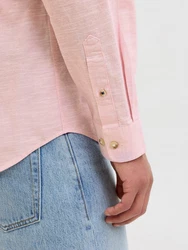 Jack & Jones Langarmhemd JJESUMMER BAND SHIRT LS SN Rosa