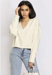 freshlions Strickjacke Aylen Weiß/Beige/Khaki