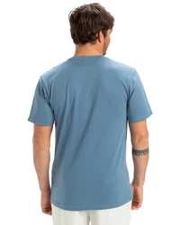 Quiksilver T-Shirt Evo Bubble Wrapped Blau/Hellblau