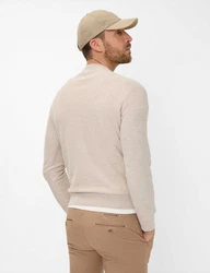 Brax Strickpullover Khaki/Beige/Braun