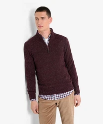 Brax Pullover Dunkelrot/Bordeaux/Braun