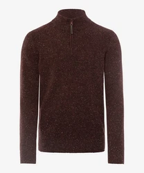 Brax Pullover Dunkelrot/Bordeaux/Braun