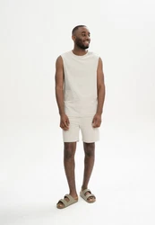 MELA Tanktop SUJAY Schwarz/Weiß/Beige/Hellblau