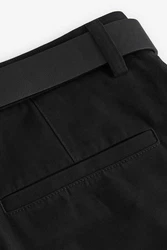 Next Chinohose Straight Fit Schwarz/Beige/Khaki