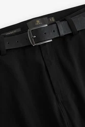 Next Chinohose Straight Fit Schwarz/Beige/Khaki