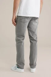 WE Fashion Regular-fit-Jeans Grau/Hellgrau/Weiß/Creme/Khaki