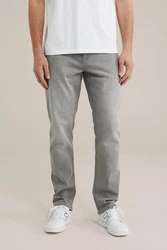 WE Fashion Regular-fit-Jeans Grau/Hellgrau/Weiß/Creme/Khaki