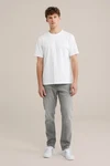 WE Fashion Regular-fit-Jeans Grau/Hellgrau/Weiß/Creme/Khaki