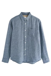 Next Langarmhemd Grau/Hellblau/Dunkelblau/Blau