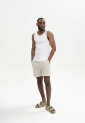 MELA Tanktop OSHIN Weiß/Schwarz/Creme