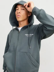 Jack & Jones Sweatjacke Dunkelgrün/Grün/Blau/Dunkelblau