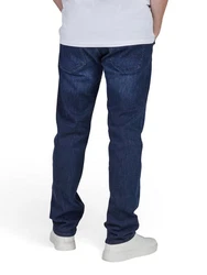 Replay Straight-Jeans Herren Grover Denim Hose Dunkelblau/Blau/Lila