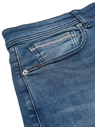Replay Straight-Jeans Herren Grover Denim Hose Blau/Hellblau