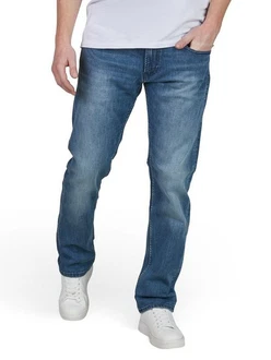Replay Straight-Jeans Herren Grover Denim Hose Blau/Hellblau